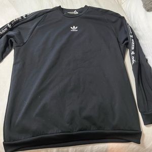 Adidas men’s XL pullover hoodie black